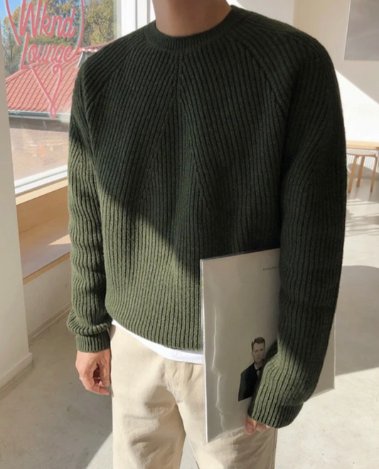 Mateo – Jersey de punto grueso para hombre