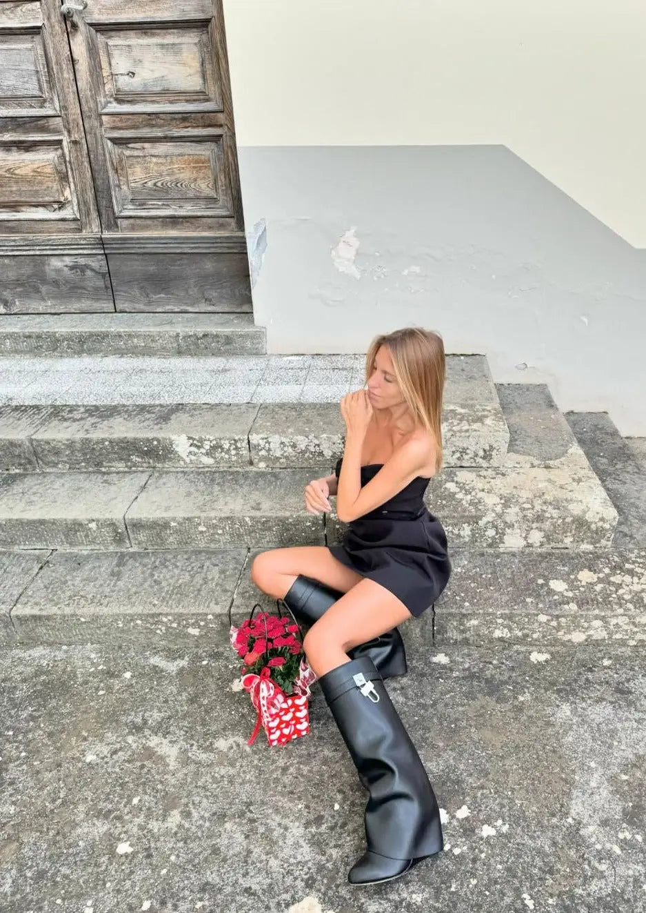 Isabella – Botas extralargas de diseño avant-garde para mujer