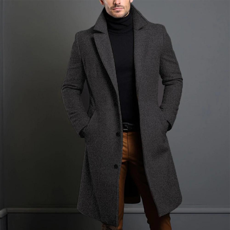 Leonardo – Abrigo largo de invierno para hombre