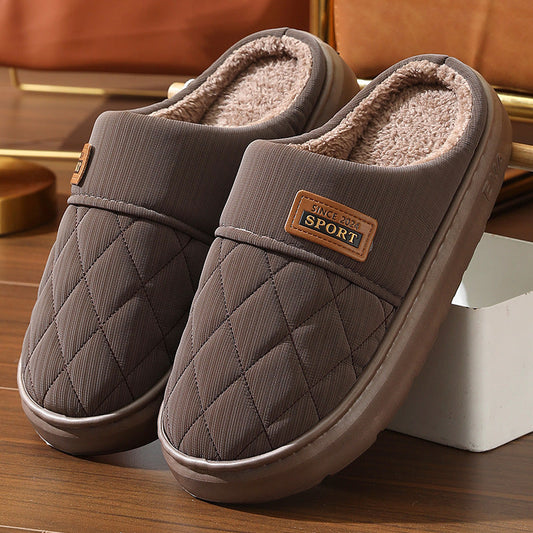 Lucas - Pantuflas de hombre acolchadas