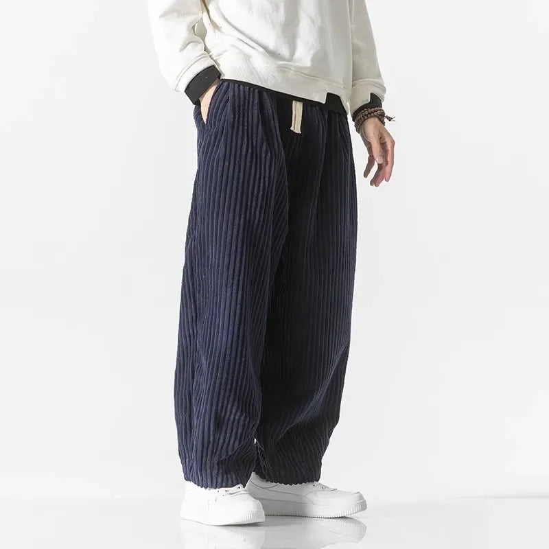 Oliver – Relaxed Wide-Leg Corduroy Trousers