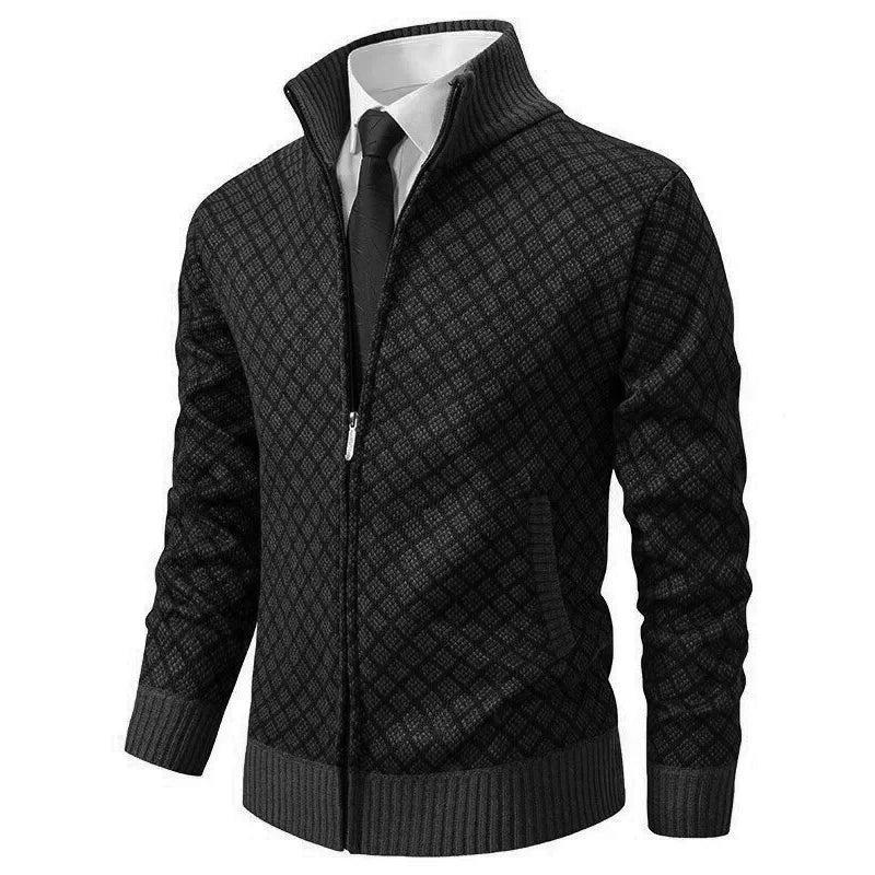 Jakub – Chaqueta de Punto Elegante con Cremallera para Hombre