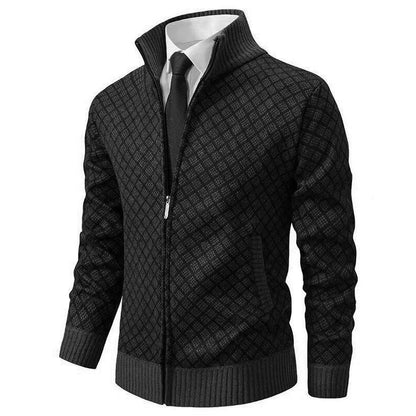 Jakub – Chaqueta de Punto Elegante con Cremallera para Hombre