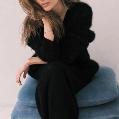 Valeria – Cárdigan Oversize de Cachemira con Botones