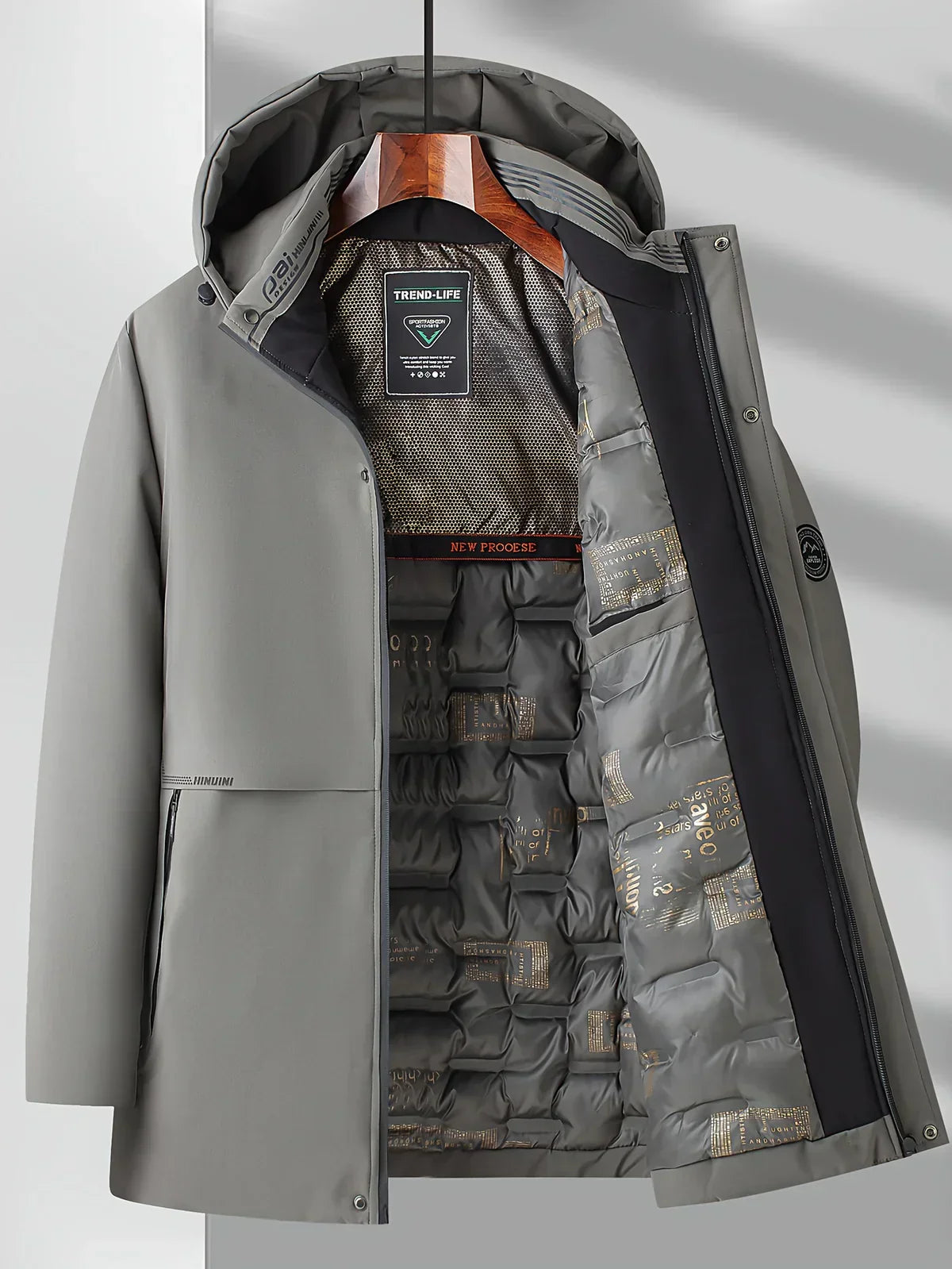 Daniel – Abrigo técnico impermeable para hombre