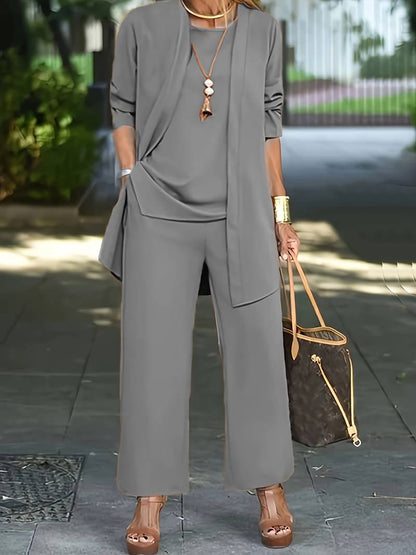 Isabella - Conjunto dos piezas mujer elegante casual