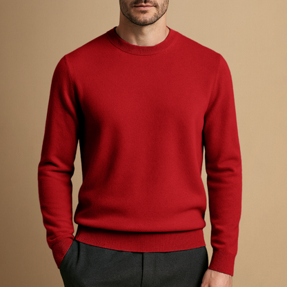 Hugo – Jersey de punto básico para hombre