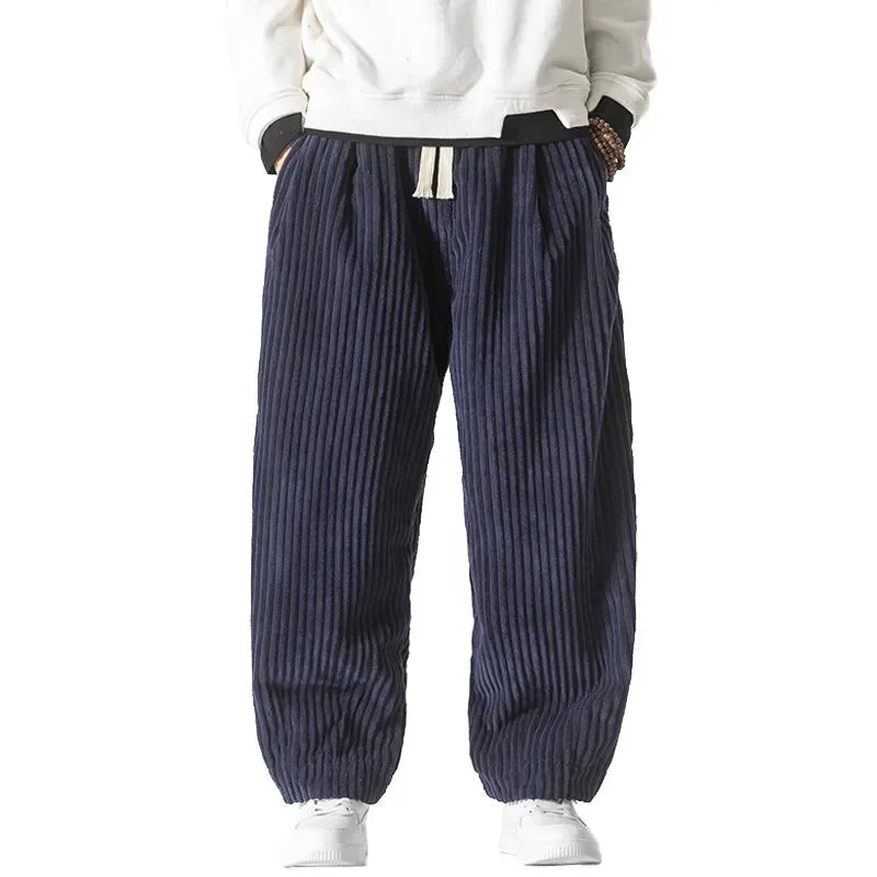 Oliver – Relaxed Wide-Leg Corduroy Trousers