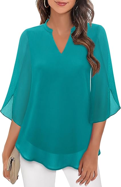 Sophie – Blusa linen elegante para mujer corte relajado