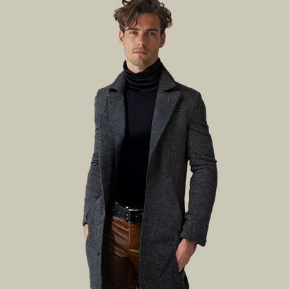 Leonardo – Abrigo largo de invierno para hombre