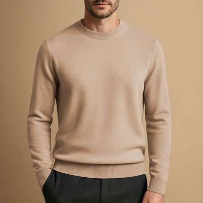 Hugo – Jersey de punto básico para hombre