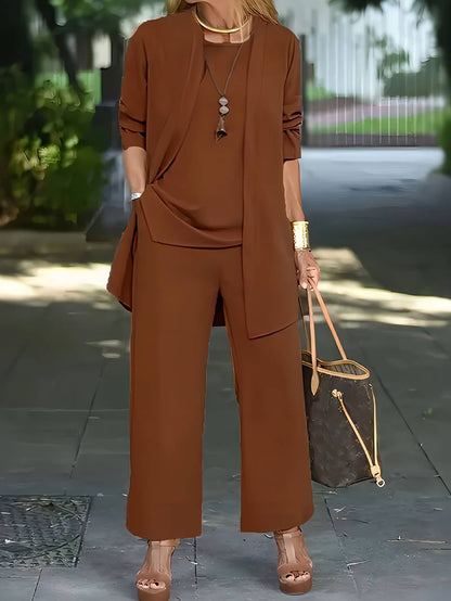 Isabella - Conjunto dos piezas mujer elegante casual