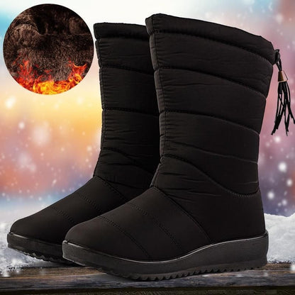 Elena – Botas acolchadas impermeables para mujer