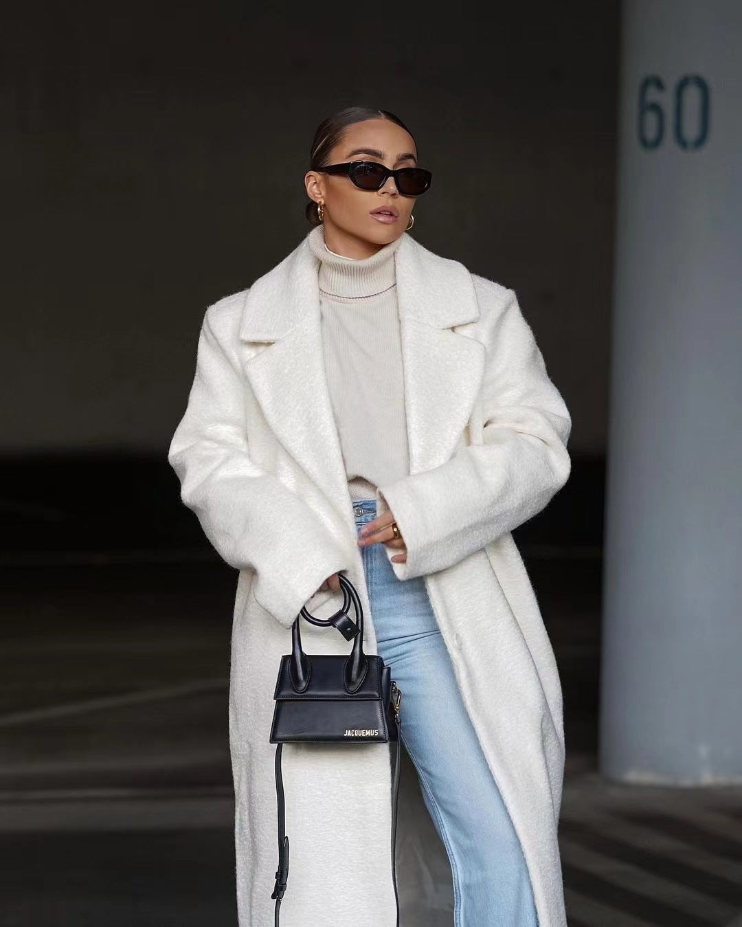 Elwira – Abrigo largo estructurado para mujer