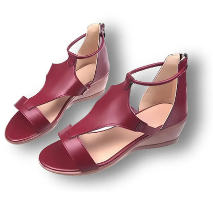 Lucía – Sandalias ortopédicas de cuña para mujer