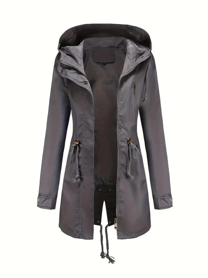 Sofia - Parka con capucha ajustable mujer