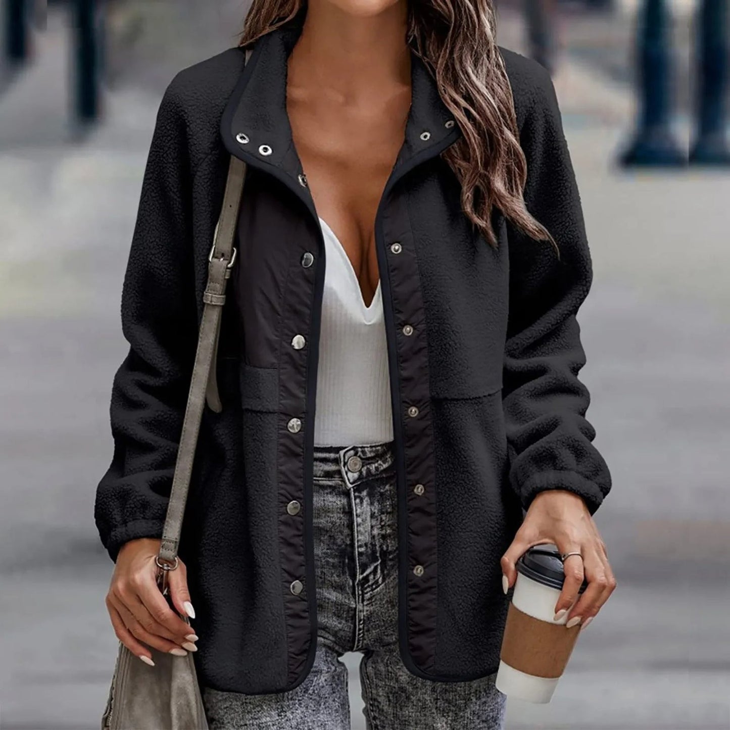 Lucía - Chaqueta polar mujer casual