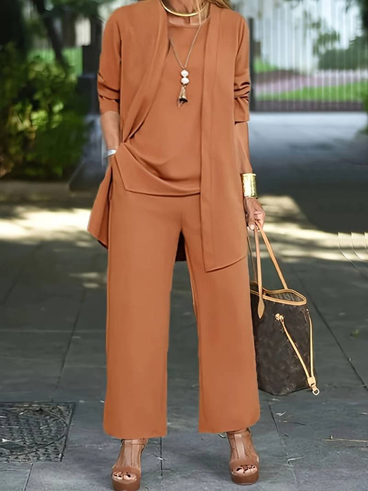 Isabella - Conjunto dos piezas mujer elegante casual
