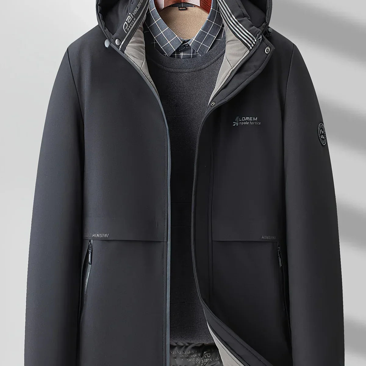 Daniel – Abrigo técnico impermeable para hombre