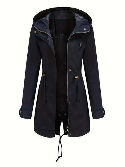 Sofia - Parka con capucha ajustable mujer