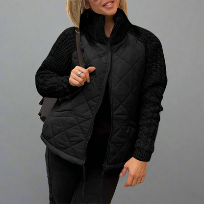 Marta - Chaqueta acolchada con mangas de punto mujer