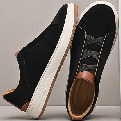 Theo – Zapatillas casuales slip-on de ante