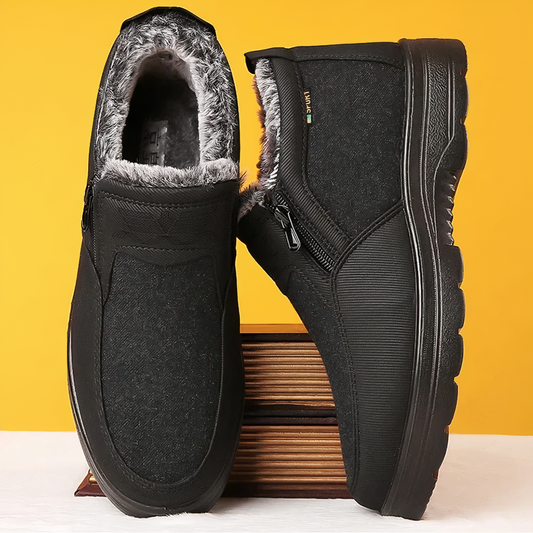 Daniel - Zapatos de hombre con forro de peluche
