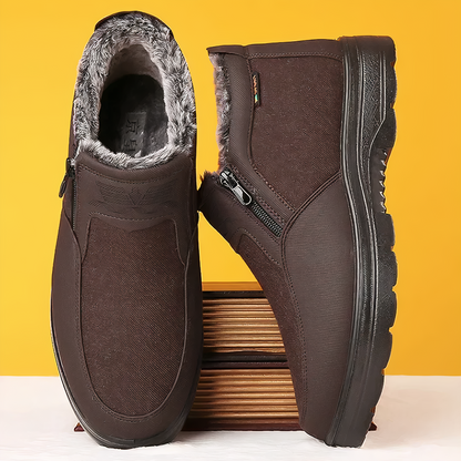 Daniel - Zapatos de hombre con forro de peluche