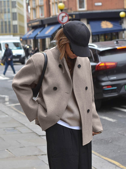 Claudia - Chaqueta corta de mujer cruzada