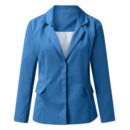 Aurora - Blazer mujer manga larga corte clásico