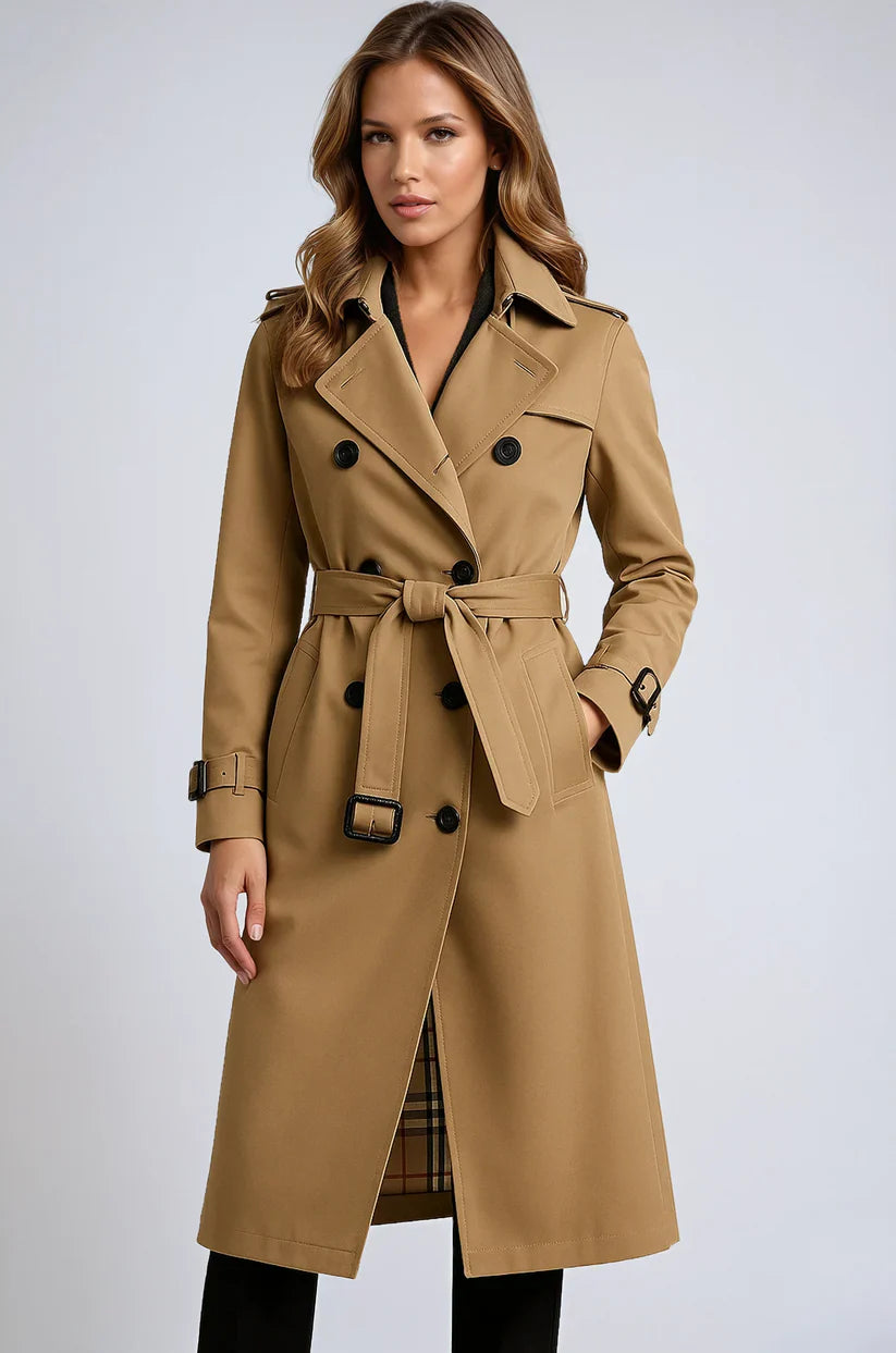 Alejandro – Trenchcoat estructurado para mujer