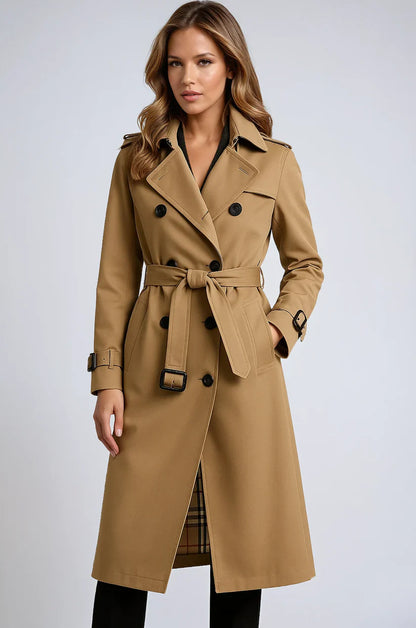 Alejandro – Trenchcoat estructurado para mujer