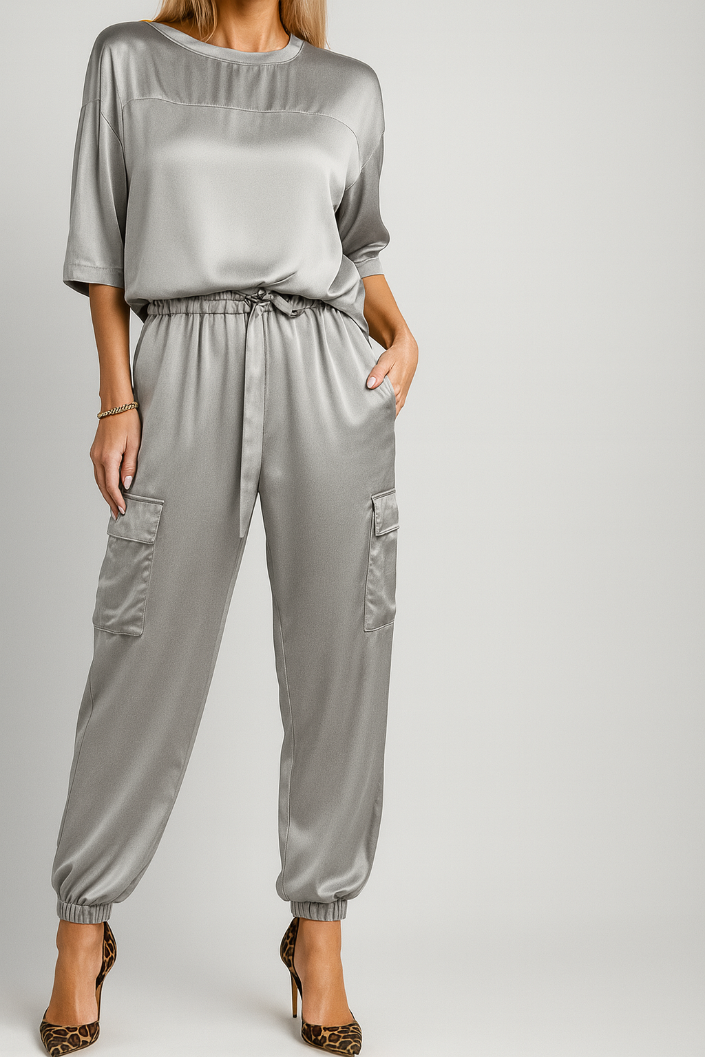 Emily – Conjunto cómodo de satén