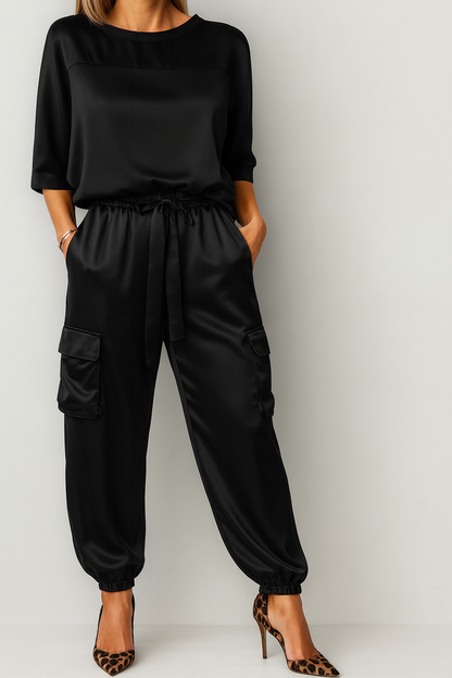 Emily – Conjunto cómodo de satén