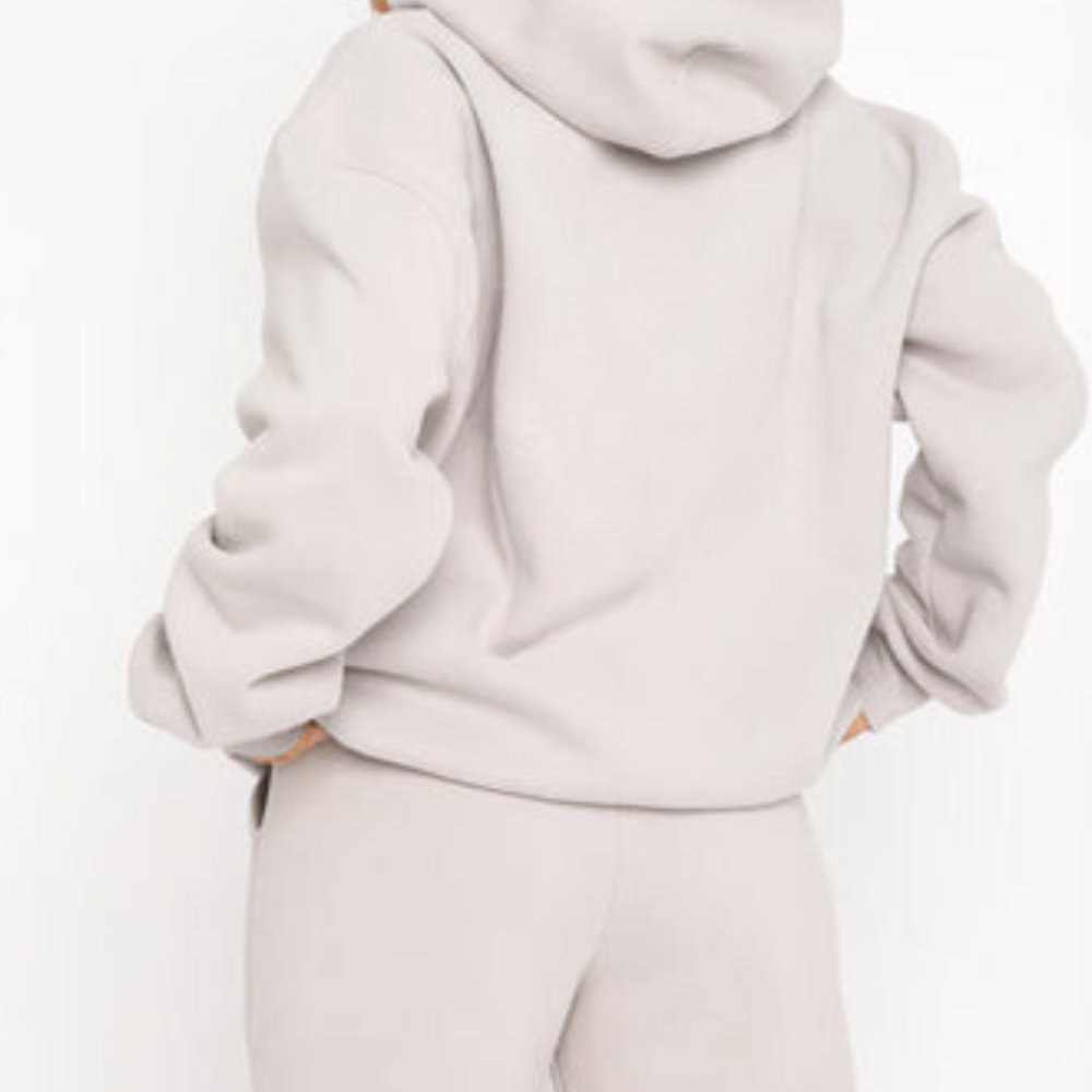 Marina - Conjunto de mujer sudadera oversize con capucha y pantalón jogger