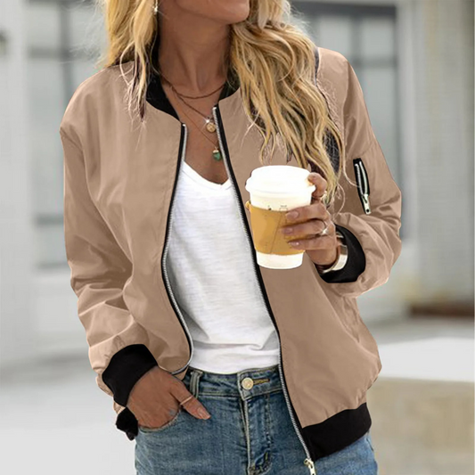 Valeria - Chaqueta bomber mujer casual