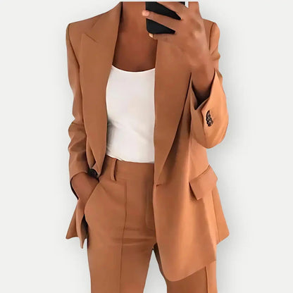Claudia - Traje de mujer con blazer y pantalón de vestir