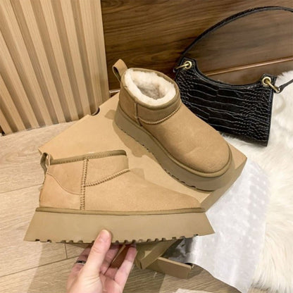 Clara - Botines de mujer con forro de borrego