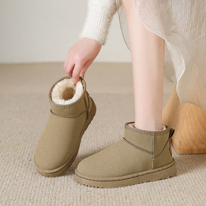 Clara - Botines de mujer con forro de borrego