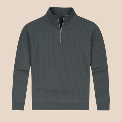 Lucas – Jersey de punto con cremallera para hombre