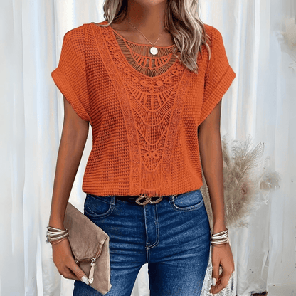 Isabella – Elegante blusa inspirada en Ibiza