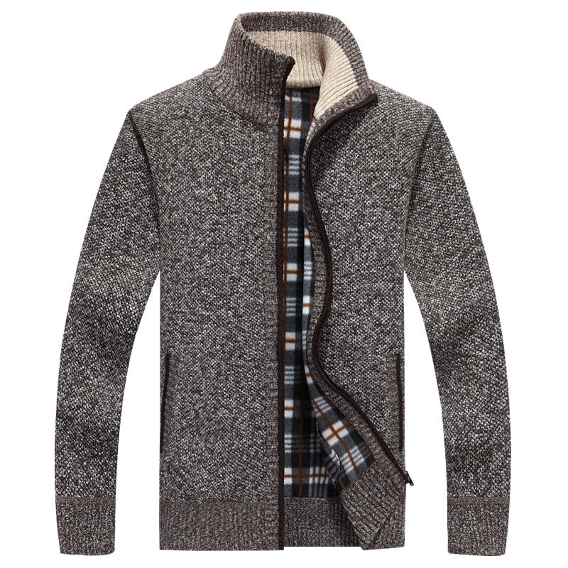 Hugo – Cárdigan Forrado de Invierno Hombre