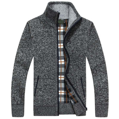 Hugo – Cárdigan Forrado de Invierno Hombre