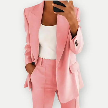 Claudia - Traje de mujer con blazer y pantalón de vestir