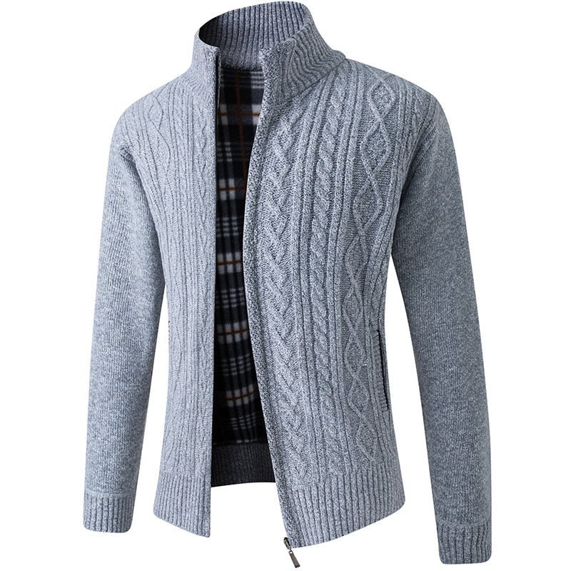 Hugo – Cárdigan Forrado de Invierno Hombre