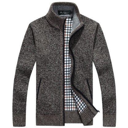 Martín – Chaqueta de punto con cremallera para hombre