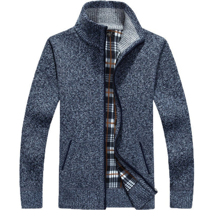 Martín – Chaqueta de punto con cremallera para hombre