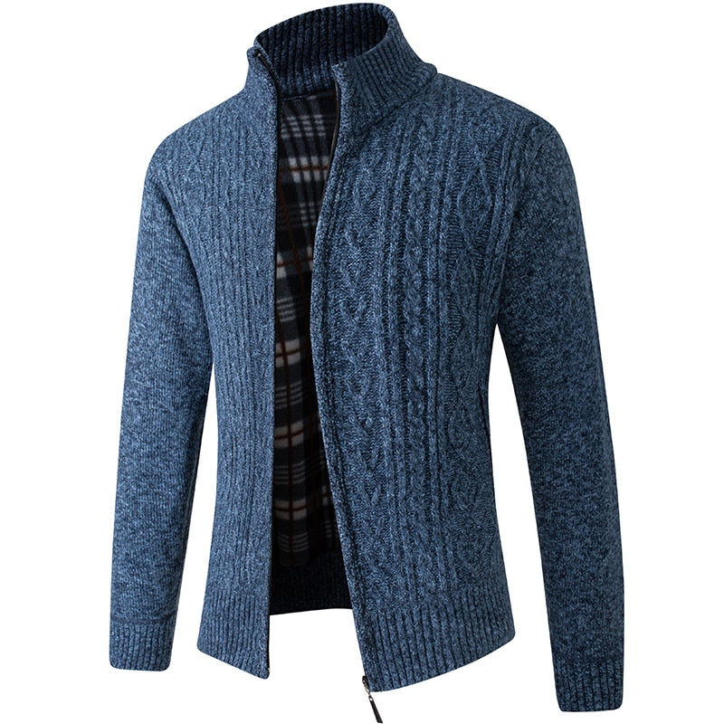 Hugo – Cárdigan Forrado de Invierno Hombre