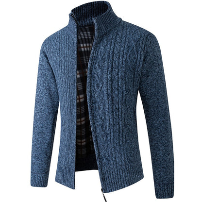 Hugo – Cárdigan Forrado de Invierno Hombre