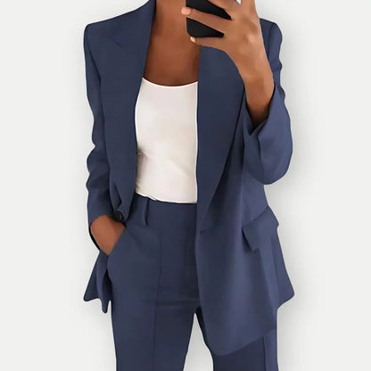 Claudia - Traje de mujer con blazer y pantalón de vestir